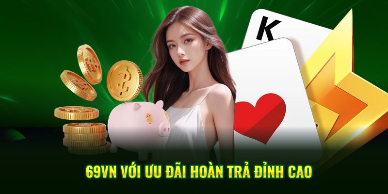 69VN với ưu đãi hoàn trả đỉnh cao